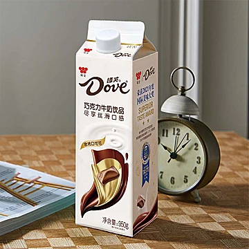 味全德芙丝滑巧克力牛奶味牛乳饮品950g×1[15元优惠券]-寻折猪