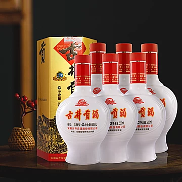 【古井贡酒】六角贡45度500ml*6[30元优惠券]-寻折猪