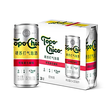 可口可乐托帕客鸡尾酒草莓番石榴330ml*3罐[10元优惠券]-寻折猪