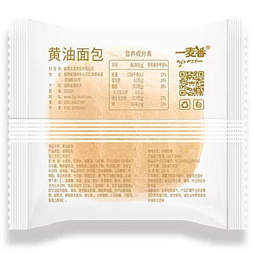 【天猫速运】一麦番手撕黄油面包400g[5元优惠券]-寻折猪