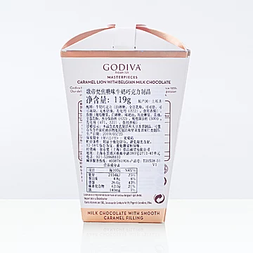 【进口】GODIVA歌帝梵牛奶巧克力喜糖119g[15元优惠券]-寻折猪