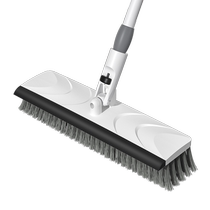 Han Dynasty Lius bathroom floor brush long-handled toilet bathroom wall and floor seam cleaning tile hard-bristle floor brush
