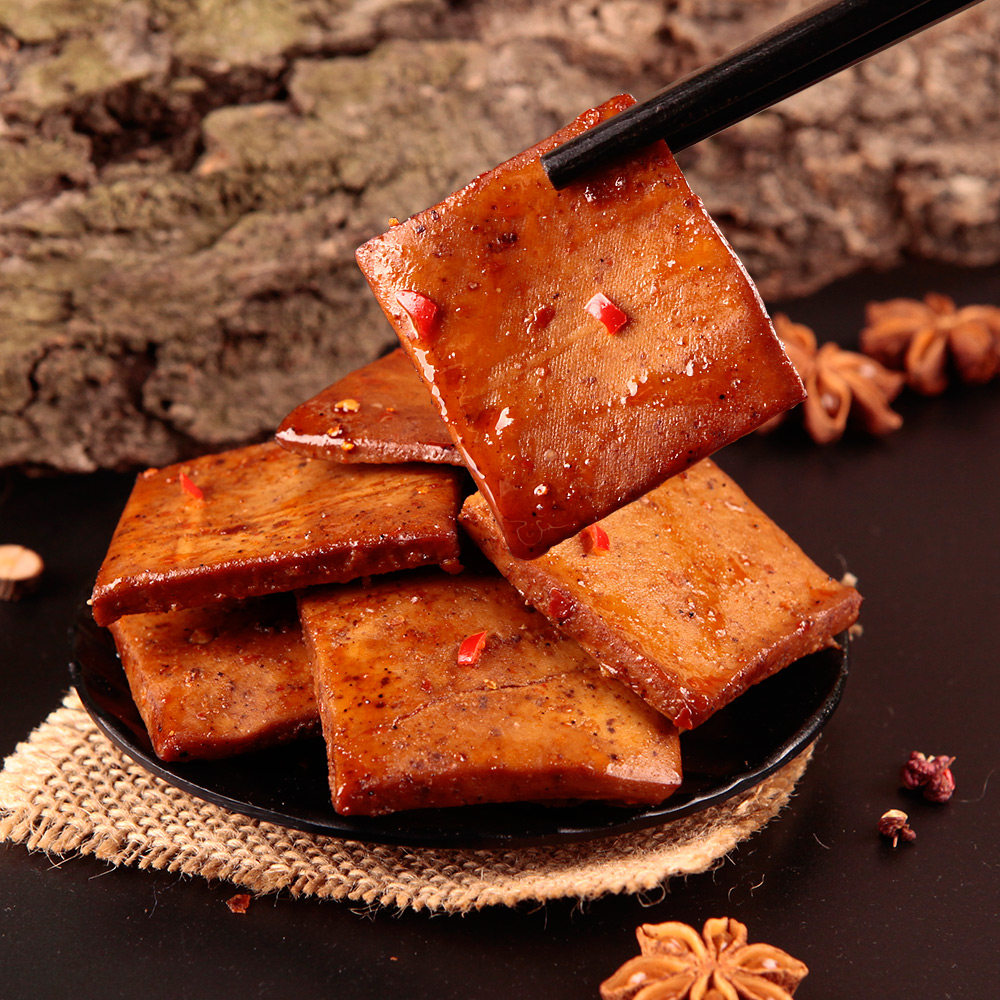 【天猫超市】蜀道香 麻辣豆腐干250g 四川特产麻辣味零食小吃豆干