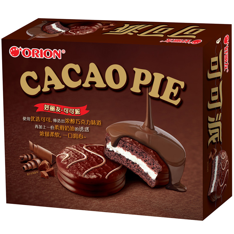 【天猫超市】orion/好丽友可可派巧克力味12枚