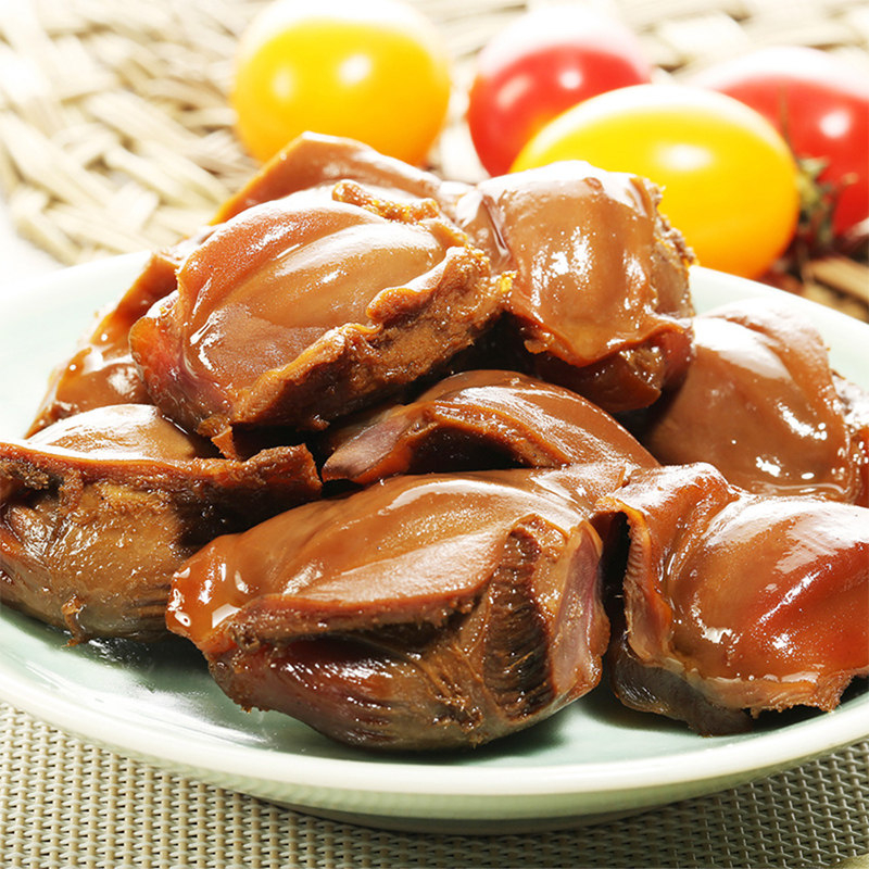 【天猫超市】善味阁鲜卤鸭肫肉干70g/袋鸭胗鸭肉零食独立包装