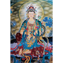 Jigsaw Buddhism painting Bodhisattva Buddha statue Religious 1000 Wooden Water Moon Guanyin Wooden Adult Childrens Puzzle Gift