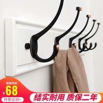 Porch hanging clothes coat rack Nordic clothes hook hanger wall hanging wall hook Wall bag adhesive hook