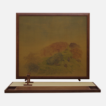 Listening to the clock series combination screen couch and hidden table original designer solid wood brand furniture Suyuan Furniture