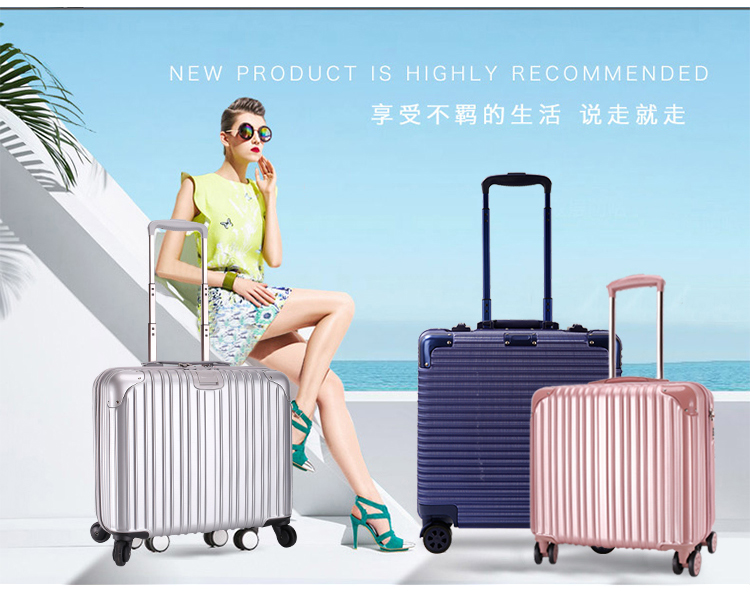 gucci的logo小蜜蜂 定做logo旅行箱橫款20寸登機箱小型行李箱20寸密碼皮箱包 gucci的logo