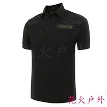 Swedish special department short-sleeved pole shirt Mens T-shirt Military fan short-sleeved non-German military version of four pieces