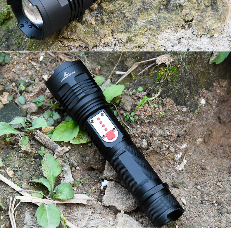 强光手电筒可充电远射超亮防水多功能5000特种兵打猎氙气灯1000w