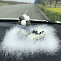 Car fittings cute drilling car interior decoration of old car decoration net red goddess control car decoration