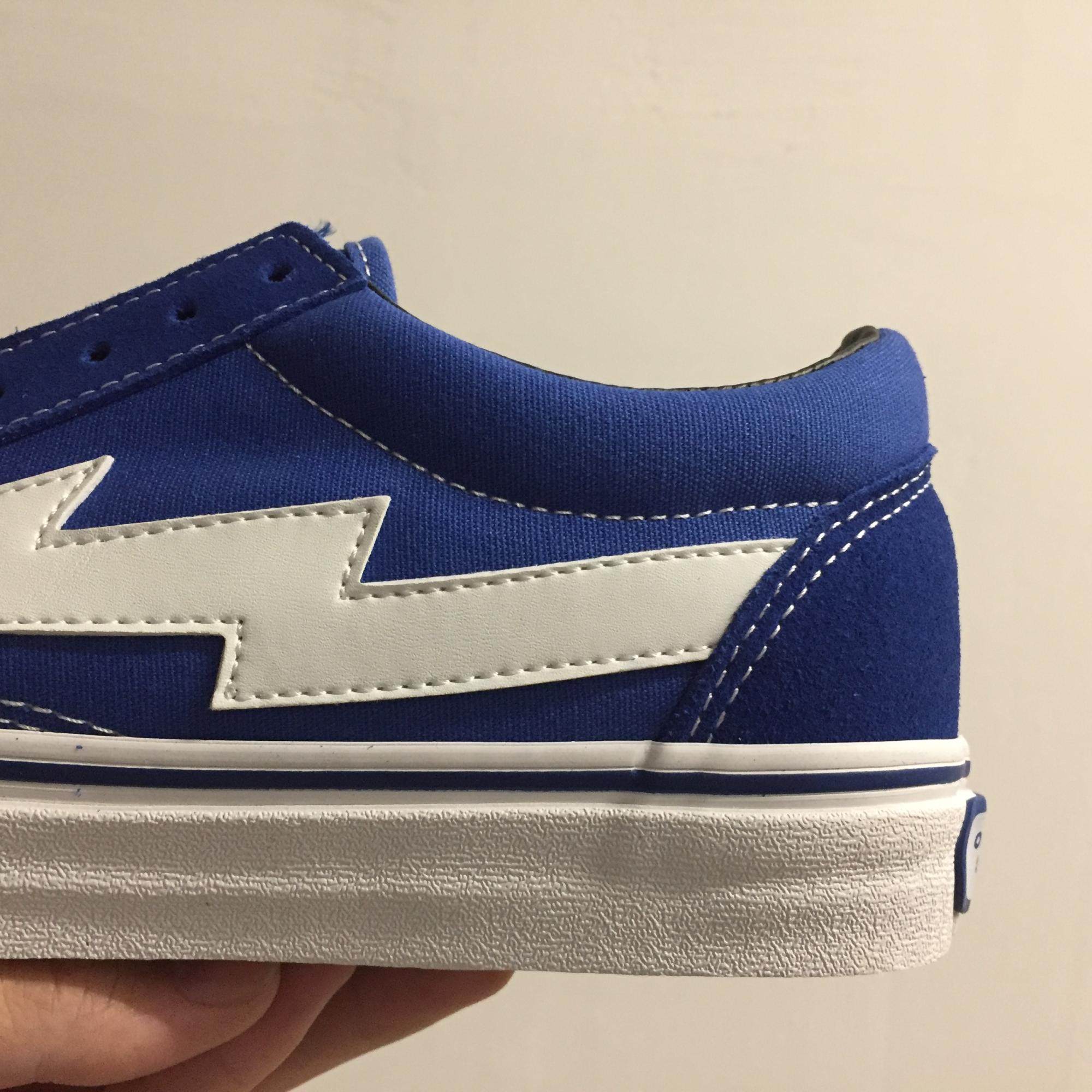 revenge x storm复仇风暴 闪电板鞋情侣帆布鞋低帮滑板鞋男潮鞋女