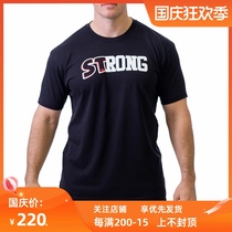 STRONG ST T-shirt US original imported production training non-slip Fitness bodybuilding strength sports