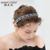 Mrs. Zhang headband female simple broken hair hair card Joker out hair hoop Korean sweet headgear pressure hair non-slip hair strap