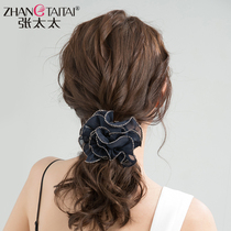 Mrs Zhang headdress Korean fashion hair accessories head rope female head flower hair circle Hair rope tie hair rubber band headdress products