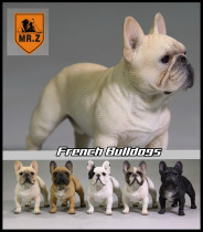 (Print ) Spot MR Z Z Zju French Bulldog Bulldog Model Car Preclosure Decoration