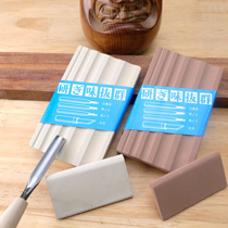 Japan imports KING engraving knife special stone grinding knife stone 1000 4000 mesh of pellet knife flat knife triangular knife used