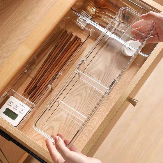 Transparent retractable drawer storage box cosmetics makeup built-in partition box cabinet partition classification organization office office
Transparent retractable drawer storage box cosmetics makeup built-in partition box cabinet partition classification organization office office