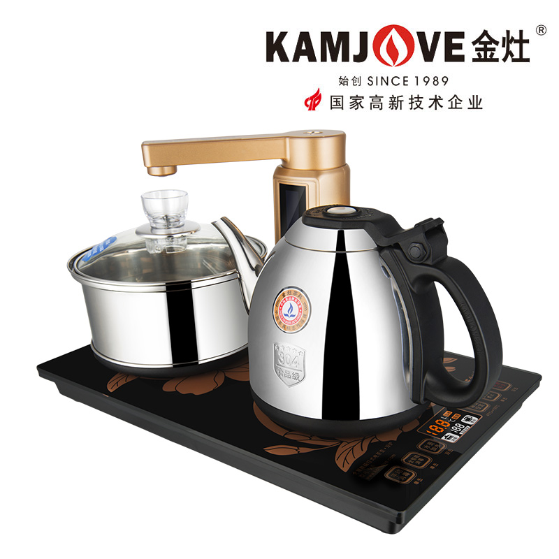 KAMJOVE/金灶 V6 全智能自动上水电热水壶电茶壶自动茶具电茶炉产品展示图1