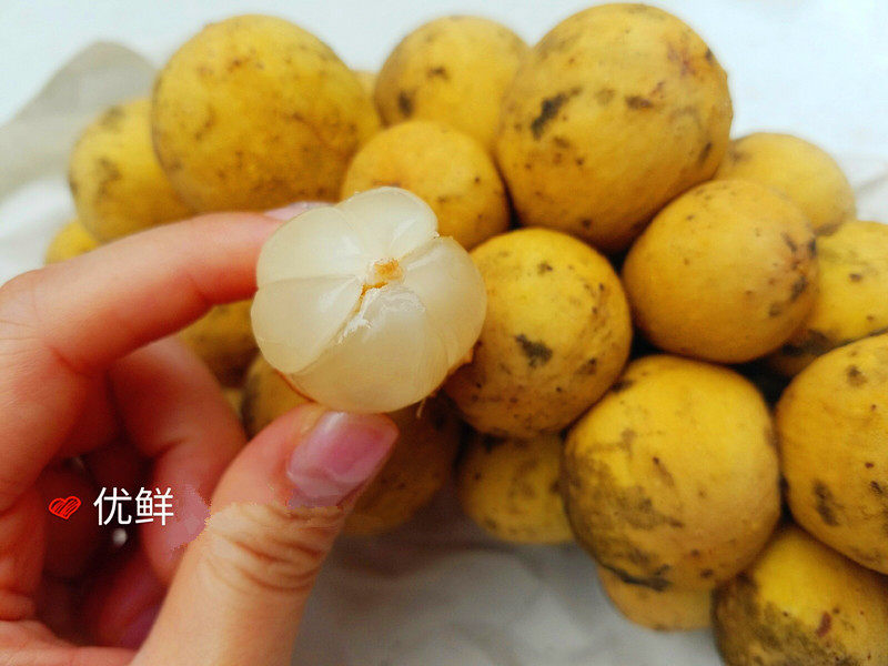 展示与对比:泰国空运进口龙宫果泰国龙功果爱情果新鲜水果5斤装包顺丰