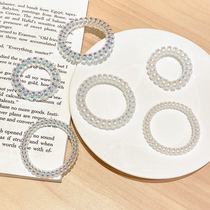 Mermaid Ji telephone line Hairband head rope 2021 new hair rope leather band women tie Head No Trace does not hurt headwear hair accessories