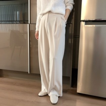 The high waist pituitary pants D with the high end of the spot = Joo Korea high-end temperament with long legs