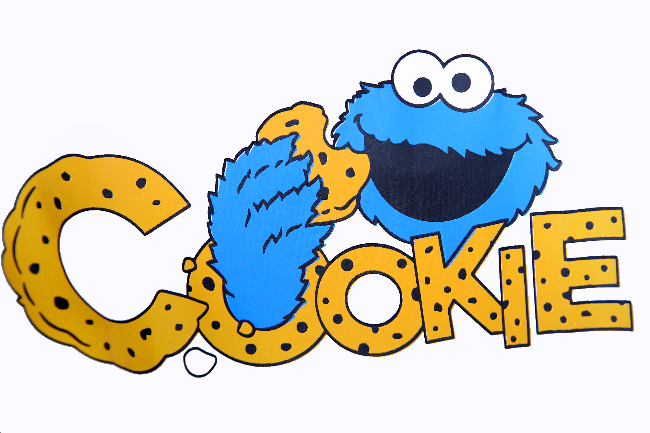 实拍新款韩范宽松短袖t恤女芝麻街饼干字母印花ins潮上衣