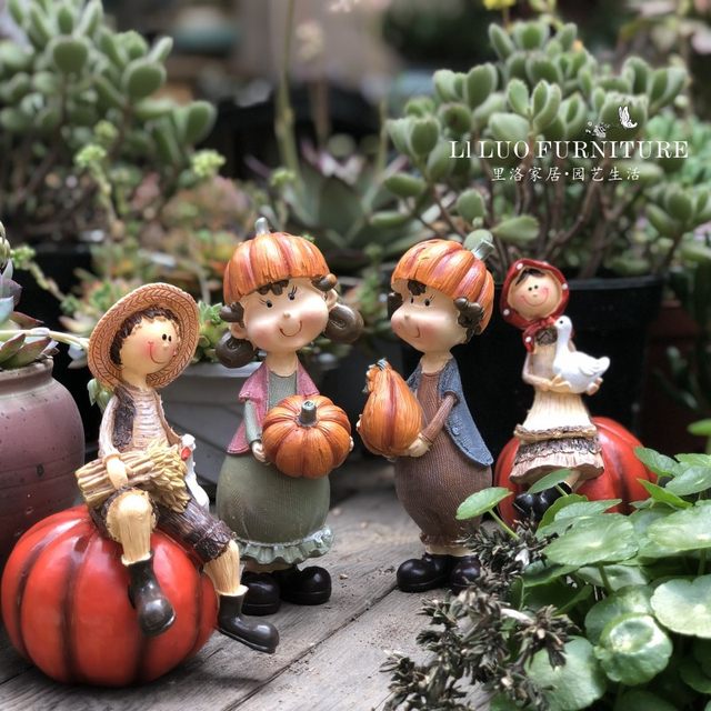 American Country Boy Girl Elf Garden Decorations Garden Home Farm Decoration Flower Stand Landscaping Gardening American Country Boy Girl Elf Garden Decorations Garden Home Farm Decoration Flower Stand Landscaping Gardening