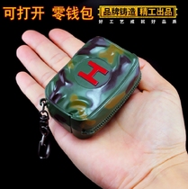 Jedi eating chicken survival surrounding peace small elite first aid kit coin wallet 98K Gun Model key chain pendant