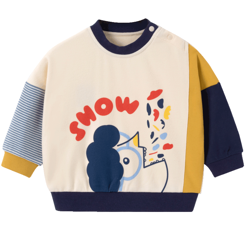 Habei male and female children's clothing shirt, winter dress plus velvet warm home clothing children long -sleeved coating sweater, children's clothes
Habei male and female children's clothing shirt, winter dress plus velvet warm home clothing children long -sleeved coating sweater, children's clothes