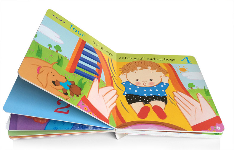 karen katz经典翻翻书 baby love counting kisses 3本幼儿启蒙认知