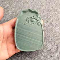 Inkstone platform Songhua Inkstone Songhua Stone hand-held inkstone boutique small inkstone table copy inkstone inkstone ink inkstone