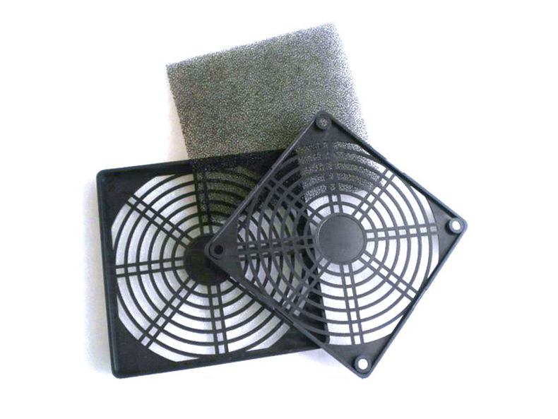 龙佑 机箱防尘网罩 风扇防尘网 12cm电脑风扇过滤网 防尘海绵网