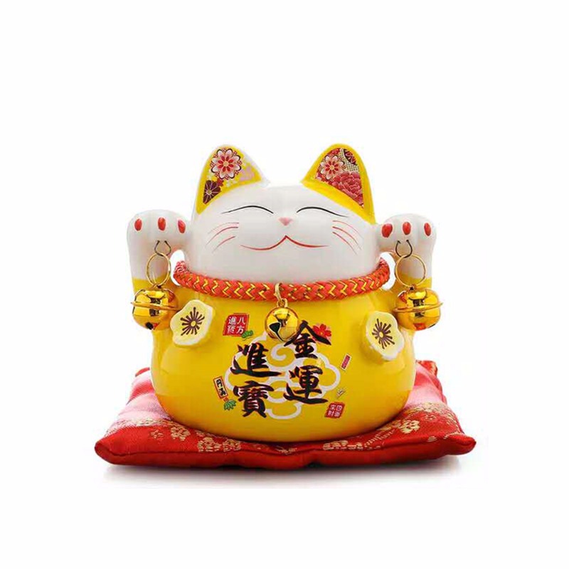 The Cat the opened ceramic saving ceramic Cat household act the role ofing is tasted furnishing articles ceramic ceramic Cat sitting room