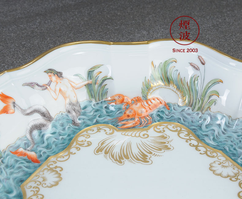 German mason MEISSEN porcelain paint paint limited works swan is great reward household act the role ofing is tasted