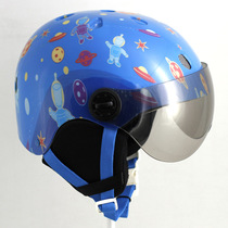 Foreign trade quality Multi-color GOLEX Seasons Battery Electric Car Electric Car Childrens Helmets With Wind Glasses