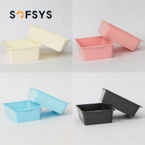 Household plastic wardrobe underwear storage box Drawer underwear finishing box Desktop bra underwear socks storage box