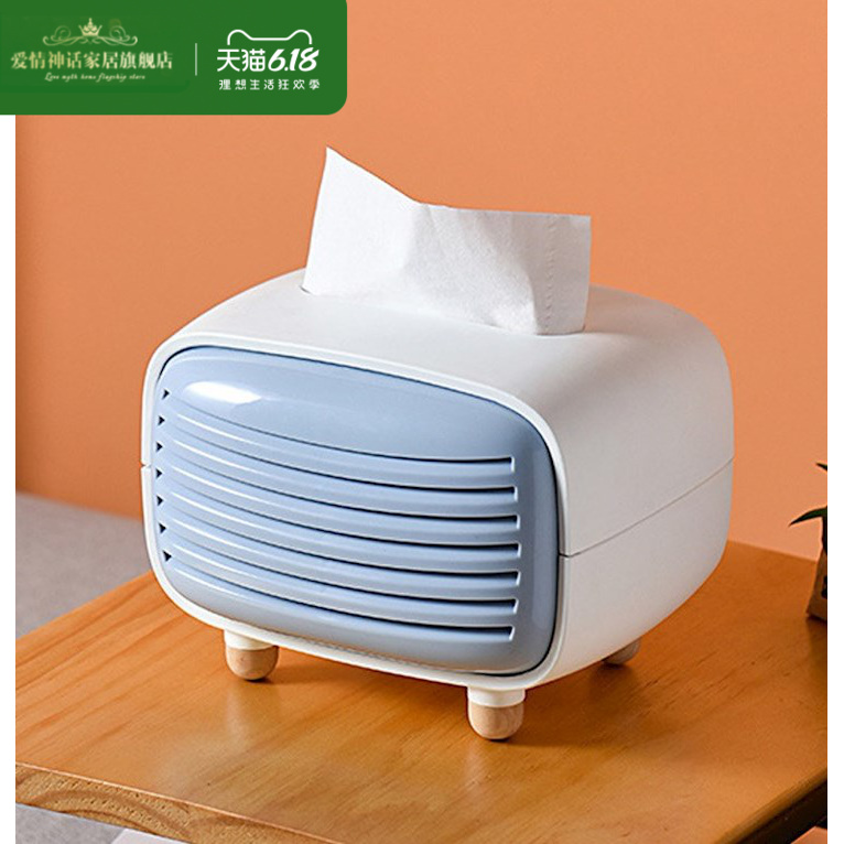 Living tissue box creative Nordic ins restaurant household smoke box furnishing articles tea table napkin receive a box