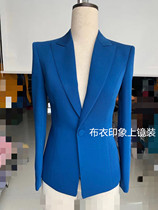 Commoner impression Tailor-made female host photogenic announcer art candidate interview small suit QB856