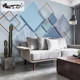 Nordic geometric personality art wallpaper living room bedroom TV background wall painting modern minimalist 3d stereo wallpaper Nordic geometric personality art wallpaper living room bedroom TV background wall painting modern minimalist 3d stereo wallpaper