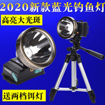 Leaders 1000 Intense Light Charging Super Bright Blue Light Fishing Light Night Fishing Light Head Lamp W Flashlight Hernia Bench Fishing