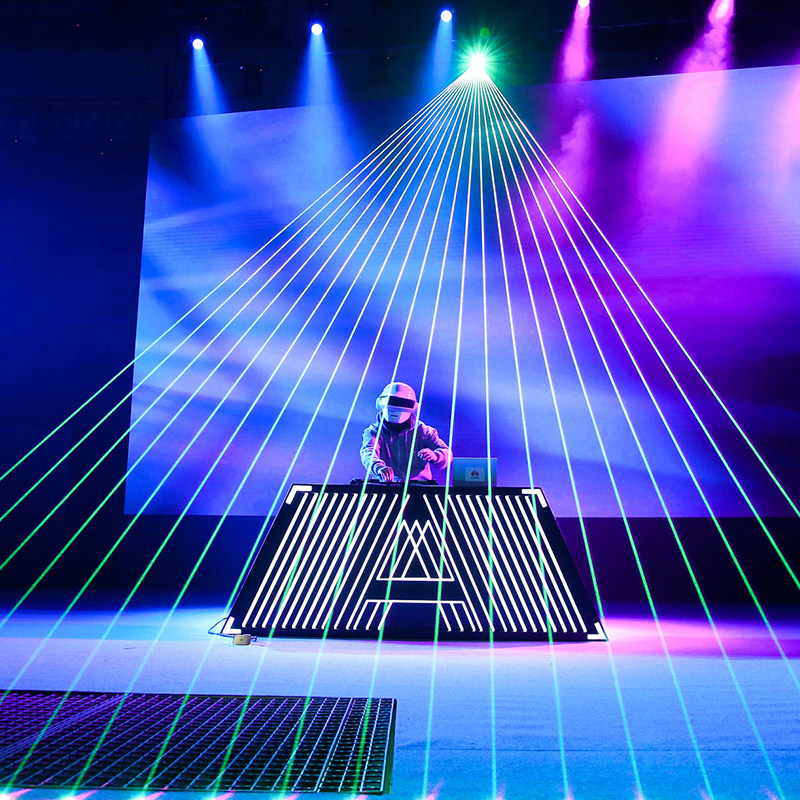 dj台打碟台舞会家用派对专业酒会打碟桌可移动声控混音吧台