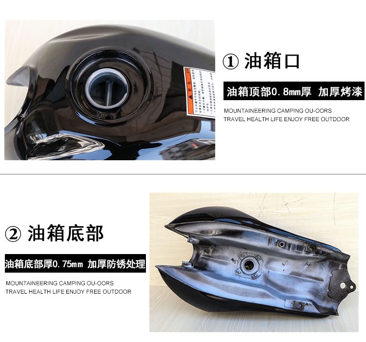 适用五羊本田摩托车wy125-m-n锋翔油箱wh125-15新锋翔