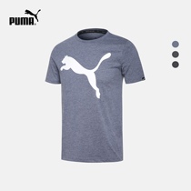 PUMA PUMA official new mens print round neck short sleeve T-shirt ESS BIG CAT 593040