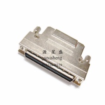 High quality SCSI 68 pin HPCN68P CN68 core solder wire male iron shell screw shrapnel connector