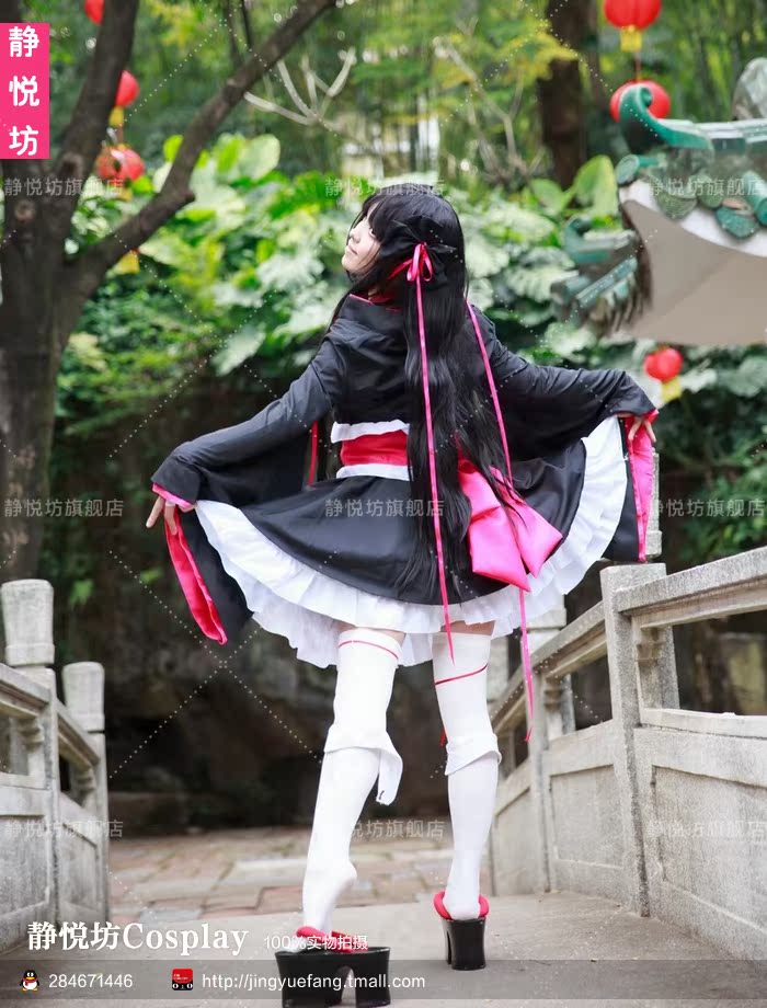 动漫服装 机巧少女不会受伤cosplay服夜夜cos服振袖日本和服 现货