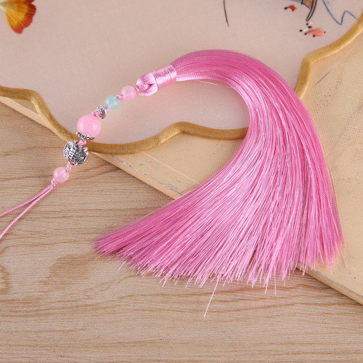 中国结流苏古风扇子吊穗团扇穗子扇穗扇须香妃扇吊坠宫扇挂饰现货