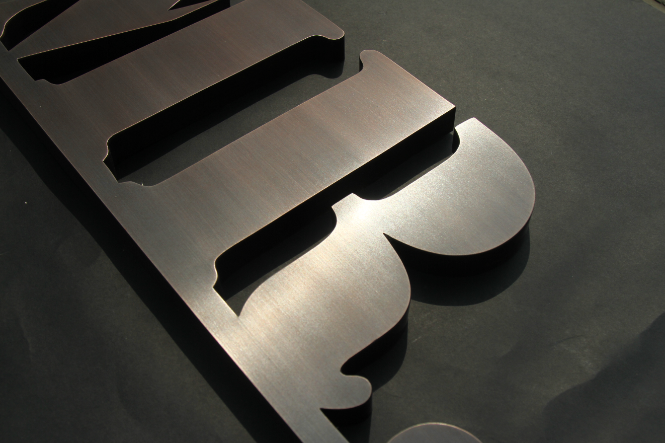 不锈钢仿古字 精品古铜字 紫铜字 招牌字 门头字 金属logo字制作