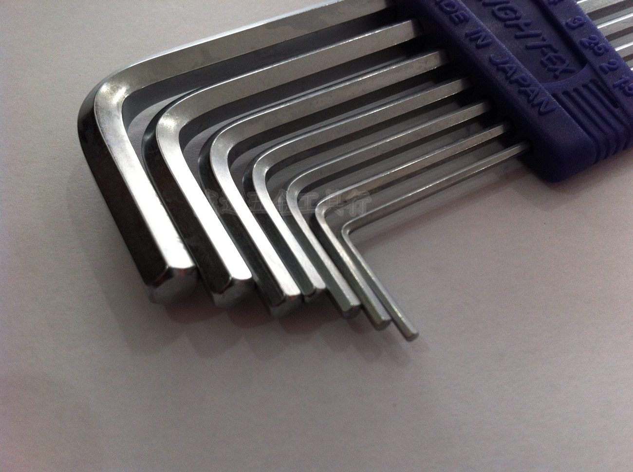 限量促销 日本百利eight bhs-7 加长球头内六角扳手 公制1.5-6mm